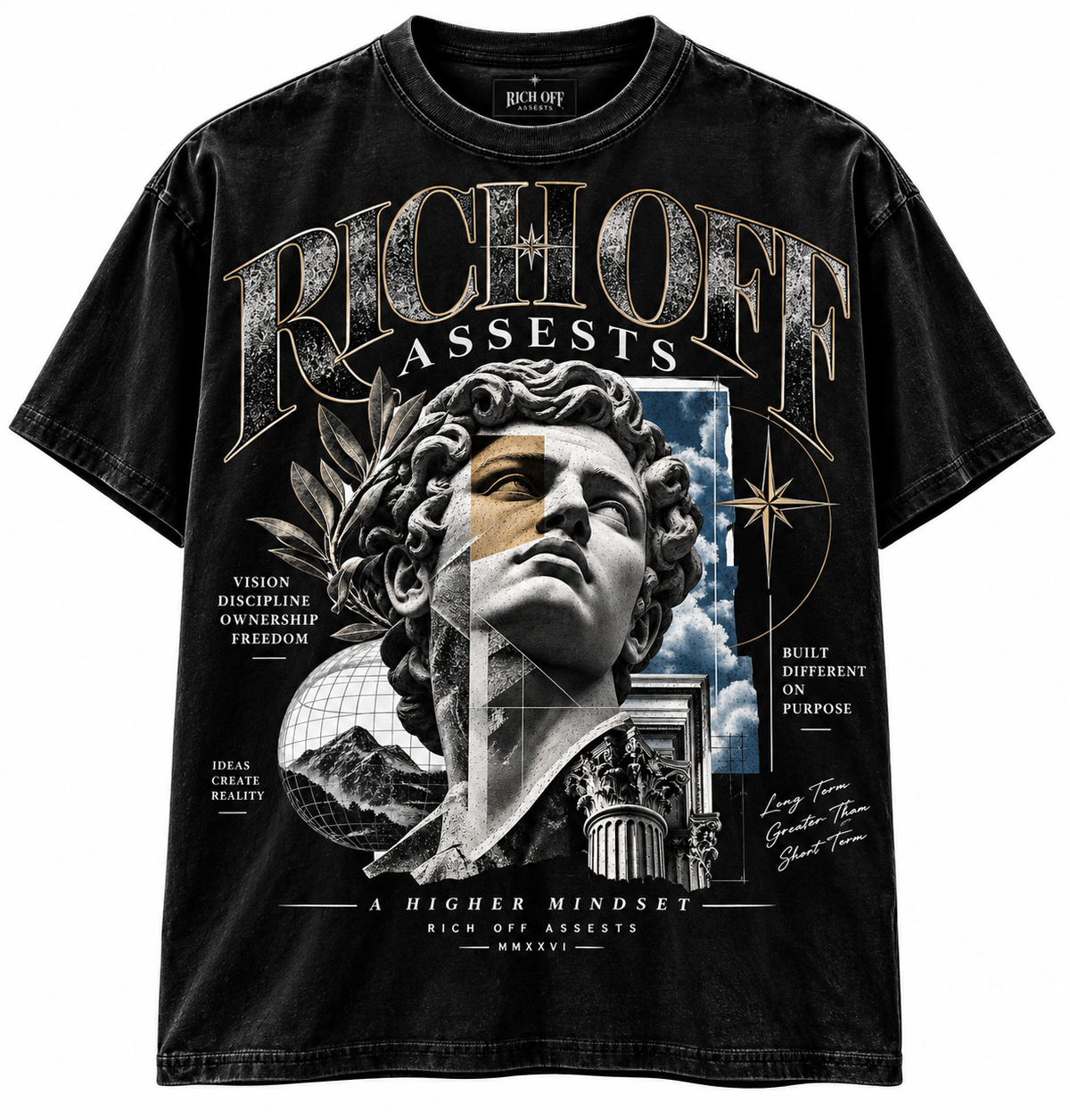 Rich .Co ROME - T-shirt